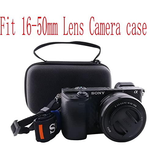 WERJIA Hard Carrying Case Compatible with Sony Alpha a6000/a6400/a6600/a6100/a5100 Mirrorless Digital Camera