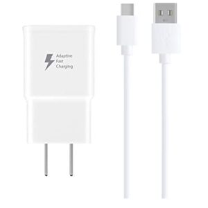 Samsung Charger Fast Charging with USB Type C Cable for Samsung Galaxy S10/S10e/S10 Plus/S9/S9 Plus/S8/S8 Plus/Note 8/Note 9/Note 10/Note 20/A03s/A13/A20/A30/A31/A32/A50/A51/A52/A53/S20/S21/S22 Ultra