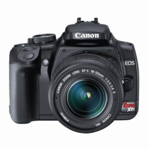 Canon Rebel XTi DSLR Camera with EF-S 18-55mm f/3.5-5.6 Lens (OLD MODEL)