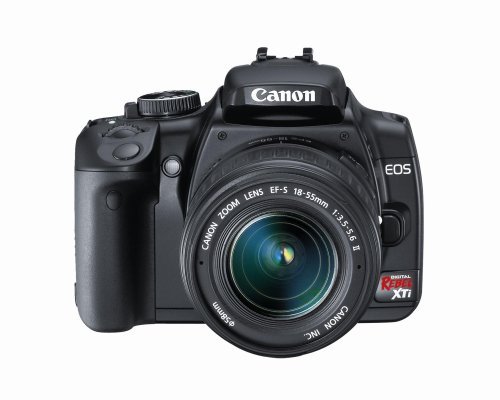 Canon Rebel XTi DSLR Camera with EF-S 18-55mm f/3.5-5.6 Lens (OLD MODEL)