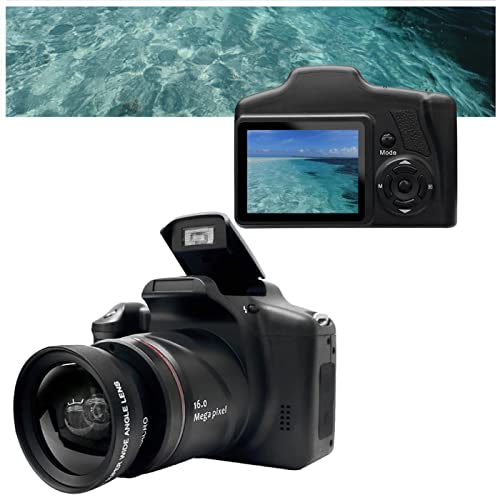 Digital Camera 16mp 2.4 Inch Lcd Screen 16x Digital Zoom 720p Digital Camera Wide-angle Lens Small Camera for Teens Students Boys Girls Seniors 2022 　