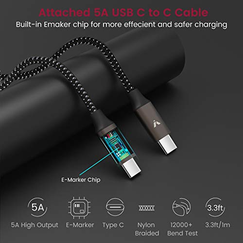 VELOGK Super Fast Type C Car Charger [73W Turbo], Metal Adaptive 55W 45W PPS/PD&QC3.0 USB C Car Adapter[Super Fast Charging 2.0]for Samsung S23 Ultra/S22+/S21/S20/Note 20/10 Plus,iPad Pro/Air,Macbook