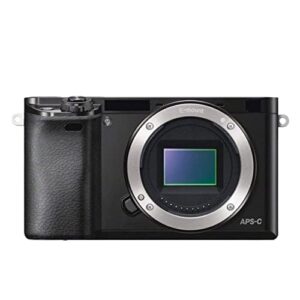 camera a6000 interchangeable lens digital camera – black (24.3mp, body only) digital camera