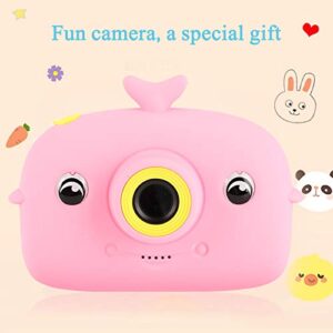 YYOYY Children Camera Portable Digital Camera 2 inch Color Screen Handheld Children Portable Video Recording Foodgrade ABS Material Camera Children Video Camera Gift for Kid