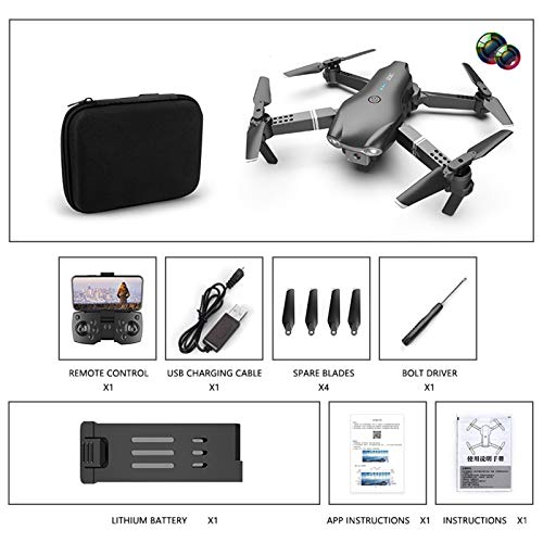 FAMKIT Real- time Transmission UAV Folding RC Drone Gesture Control for Photography and Video Recording App Control