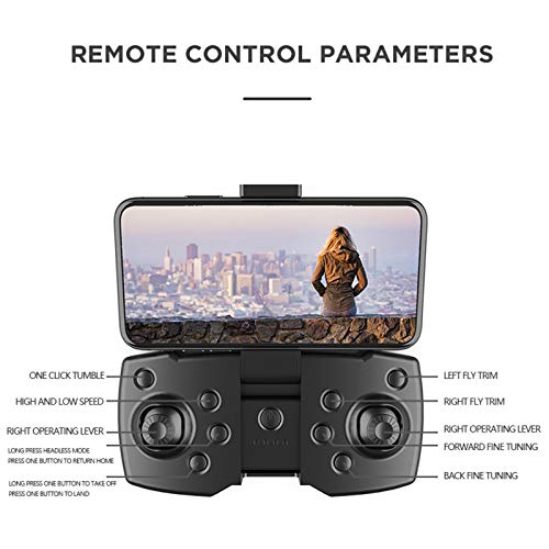 FAMKIT Real- time Transmission UAV Folding RC Drone Gesture Control for Photography and Video Recording App Control