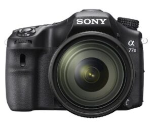 sony a77ii digital slr camera with 16-50mm f2.8 lens