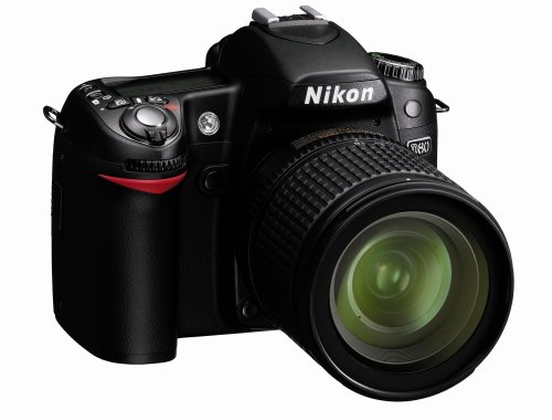 Nikon D80 10.2MP Digital SLR Camera Kit with 18-135mm AF-S DX Zoom-Nikkor Lens