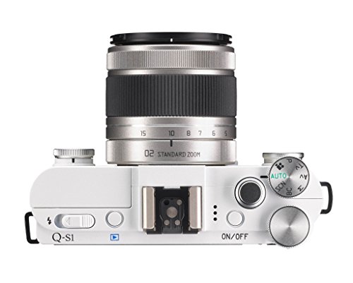 Pentax PENTAX Q-S1 02 Zoom Kit (Pure White) 12.4MP Mirrorless Digital Camera with 3-Inch LCD (Pure White)