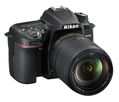 Nikon D7500 Camera Body with 18-140 mm VR Digital DSLR Kit - Black