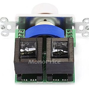 Monoprice 108241 RMS 50W Speaker Volume Controller, White