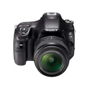 Sony SLT-A58K Digital SLR Kit with 18-55mm Zoom Lens, 20.1MP SLR Camera with 3-Inch LCD Screen (Black)