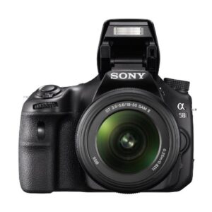 Sony SLT-A58K Digital SLR Kit with 18-55mm Zoom Lens, 20.1MP SLR Camera with 3-Inch LCD Screen (Black)