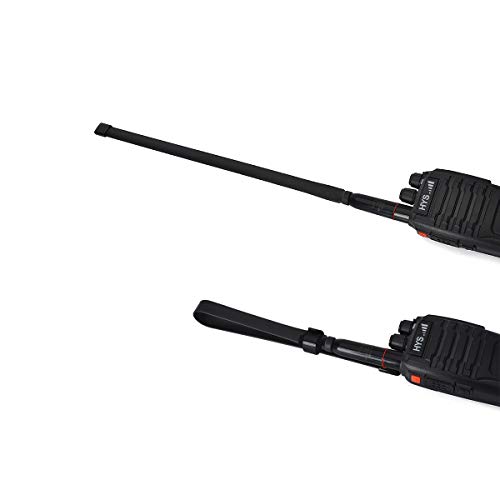 HYS SMA Female Antenna 15.3-Inch Foldable Dual Band UV VHF/UHF 144/430Mhz CS Tactics Antennas for Kenwood TYT BAOFENG UV-82 UV-B5 GT-3 BF-F8HP UV-5RA UV-5RE UV-5R