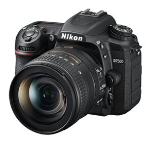 nikon d7500 20.9mp dslr camera with af-s dx nikkor 16-80mm f/2.8-4e ed vr lens, black