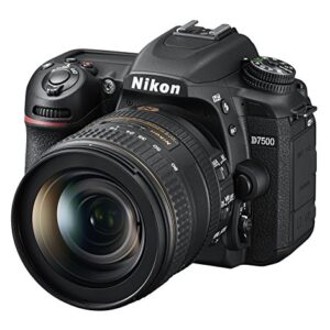 Nikon D7500 20.9MP DSLR Camera with AF-S DX NIKKOR 16-80mm f/2.8-4E ED VR Lens, Black