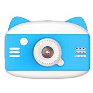 linxhe kids camera digital camera for rechargeable child video recorder 12mp hd 1080p 3.5 inch screen for 3-12 year old boys girls toddler (color : blue)