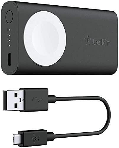 Belkin Boost Charge Power Bank 2K for Apple Watch (MFi-Certified Apple Watch Power Bank, Portable Apple Watch Charger for Apple Watch 4, 3, 2, 1)