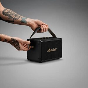 Marshall Kilburn II Bluetooth Portable Speaker - Black & Brass