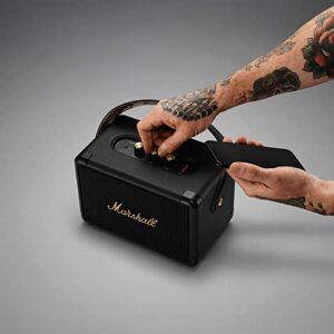 Marshall Kilburn II Bluetooth Portable Speaker - Black & Brass