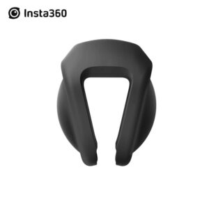 For Insta360 One RS Anti-Scratch Camera Lens Cover Silicone Case for Insta360 One RS Action Anti-Scratch Camera Accessories Black (Insta360 One RS, Black, RS01)