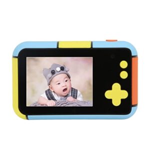 Zyyini Children Digital Camera, 2.4 Inch HD Screen Dual Lens Kids Camera Portable Mini Child Rechargeable Toys Camera,Christmas Birthday Gifts for Boys and Girls