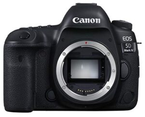 canon eos5dmk4 eos 5d mark iv dslr camera (body only) international version (no warranty), black