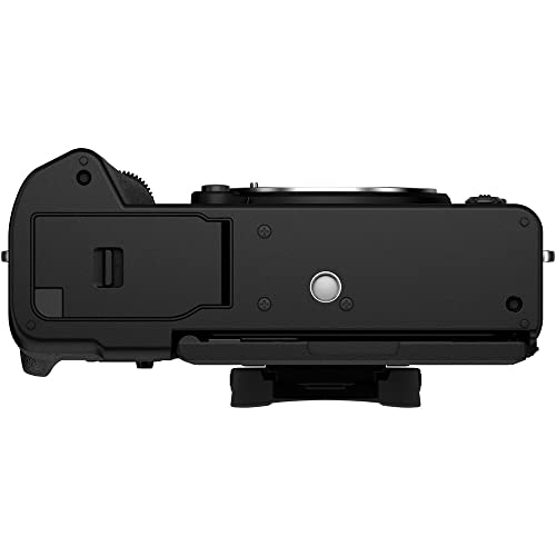 Fujifilm X-T5 Mirrorless Digital Camera Body Bundle with Extra Battery, Monopod, 64GB SDXC Card & More (10 Items) | USA Authorized with Fujifilm Warranty | Fuji x-t5