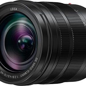 Panasonic Lumix G9 Mirrorless Camera, 20.3 Megapixels Plus 80 Megapixel High-Resolution Mode with Leica Vario-Elmarit 12-60mm F2.8-4.0 Lens, 3", Black | DC-G9LK | Extended 3 Years Panasonic Warranty