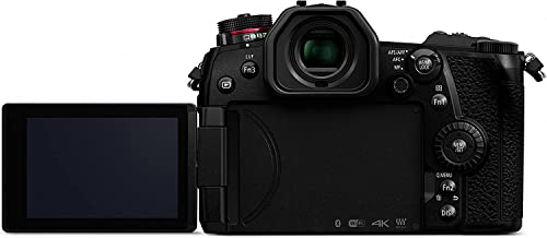 Panasonic Lumix G9 Mirrorless Camera, 20.3 Megapixels Plus 80 Megapixel High-Resolution Mode with Leica Vario-Elmarit 12-60mm F2.8-4.0 Lens, 3", Black | DC-G9LK | Extended 3 Years Panasonic Warranty