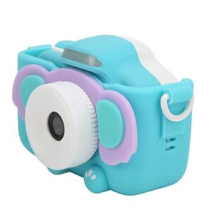 Zyyini Kids Camera, 3 Inch IPS Touch Screen Mini Digital Children's Camera Dual-Camera Cartoon Video Player,with WiFi and Silicone Camera Case, for Girls Boys