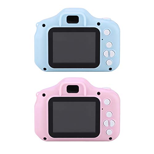 X2 Kids Digital Camera 2.0 inch IPS Color Screen Children's Camera Mini Portable Children's Digital Camera HD 1080P Camera for Boys and Girls(Pink)