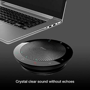 Jabra Speak 510 Bluetooth Speakerphone- Speaker for PC, MAC, Tablet, Smartphone Compatible, MS Teams Skype Version 7510-109 - Global Teck Microfiber Cloth