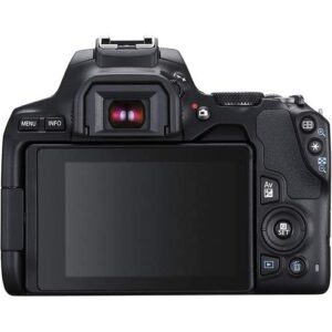 Rebel SL3 Digital SLR Camera (Body Only) with Deluxe Accessory Bundle incl. Memory Cards, Backpack and More