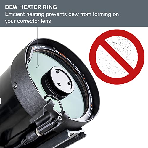 Celestron – Dew Heater Ring – Aluminum Dew Prevention – Compatible 6” Schmidt-Cassegrain Telescope