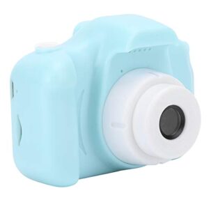 kid’s camera, multifunctional children’s digital camera camera photo video with memory card gift for girl boy(green 32gb)