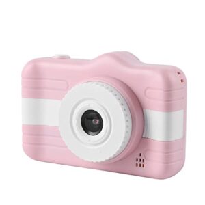 linxhe kids camera- 20mp camera for kids with 3.5 inch large screen, 1080p hd digital video cameras for toddler children’s birthday with 32gb sd card, sd card reader (color : pink)