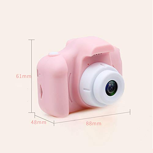 axGear Digital Camera Children Toy 1080P Pink Kids Video Record Support 32G Memory Card