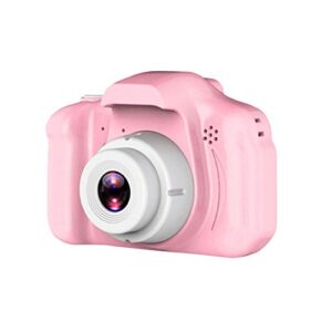 axGear Digital Camera Children Toy 1080P Pink Kids Video Record Support 32G Memory Card