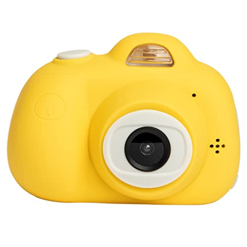 LINXHE Kids Digital Camera for Boys & Girls - 2.0 Inch Selfie Camera for Kids, 1080P FHD Rechargeable Children Video Camera for Christmas New Year Gift (Color : Yellow)