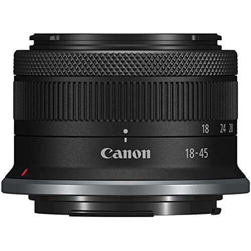 Canon EOS R10 Mirrorless Camera w/RF-S 18-45mm f/4.5-6.3 is STM Lens + EF 75-300mm f/4-5.6 III Lens + EF 50mm f/1.8 STM Lens + 2X 64GB Memory + Hood + Case + Filters + Tripod & More (35pc Bundle)