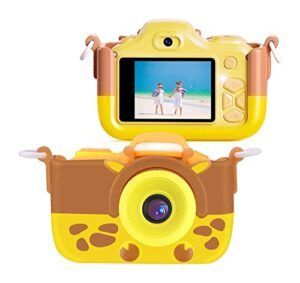 digital cameras for kids mini portable kids camera 2.0in ips color screen children’s digital camera with photo/video function, hd 1080p camera children’s camera with neck lanyard for gift