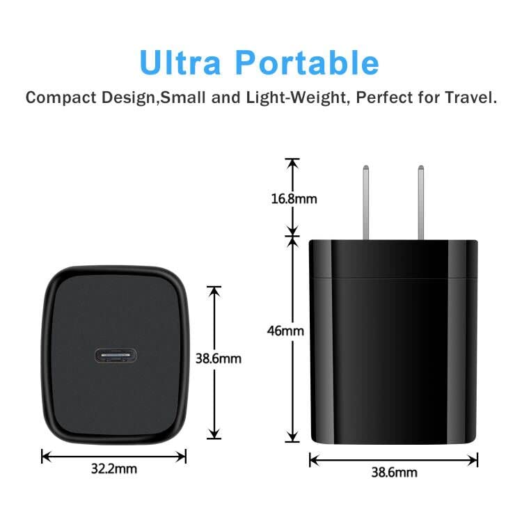 USB C Samsung Fast Charging Block Plug for Samsung Galaxy A14 5G,A54,A23,A13 5G,S23,A53,A03s,Z Fold 4,A34,S21FE,S22,Type C Charger Box Wall Adapter for iPhone 14,13 Pro Max,12,SE,11,8,X;Pixel 7 Pro,6a