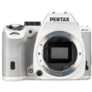 pentax k-s2 dslr camera (white body only)