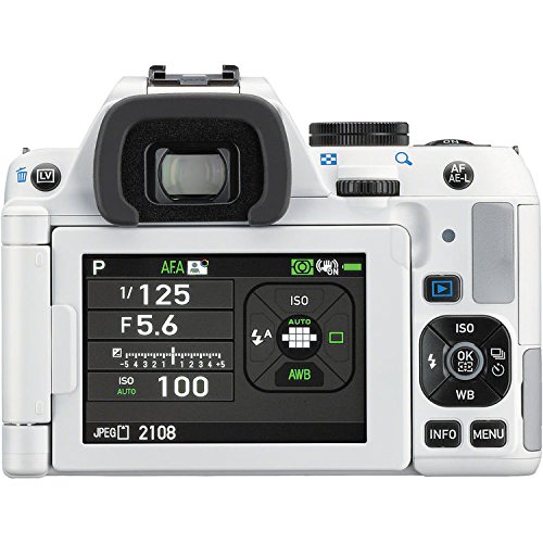 Pentax K-S2 DSLR Camera (White Body Only)