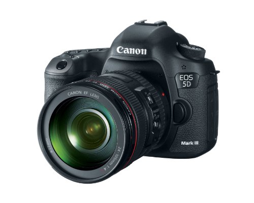 Canon EOS 5D Mark III 22.3 MP Full Frame CMOS Digital SLR Camera with EF 24-105mm f/4 L is USM Lens (Certified Refurbished)