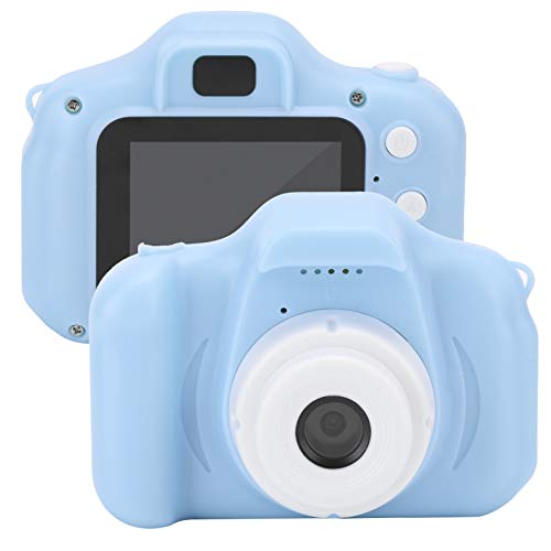 Kid's Camera, Mini Camera Toys Camera Photo Video with Memory Card Gift for Girl boy(Blue 32GB)