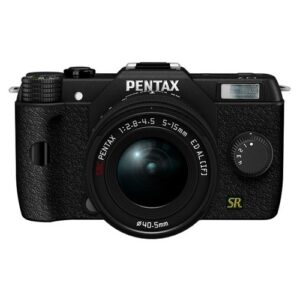 pentax q7 (black) zoom lens kit with 02 standard zoom 5-15mm f/2.8-4.5 – international version (no warranty)