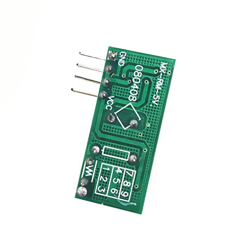 HiLetgo 315Mhz RF Transmitter and Receiver Module link kit for Arduino/ARM/MCU/Raspberry pi