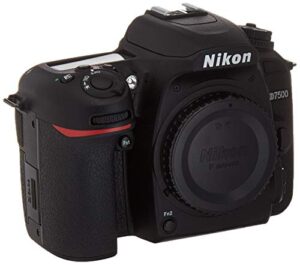 nikon d7500 body digital slr camera, 3.2inc. – black (renewed)